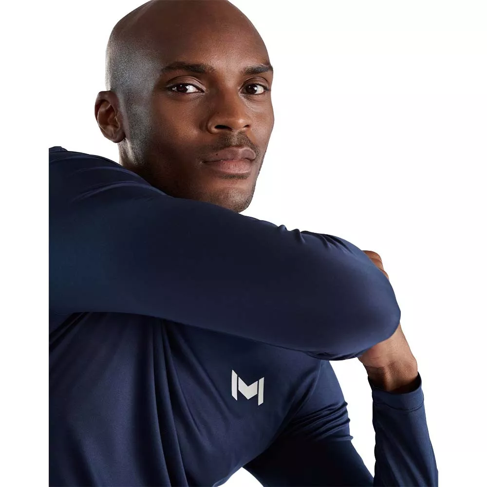 Mouratoglou Langarmshirt Marineblau