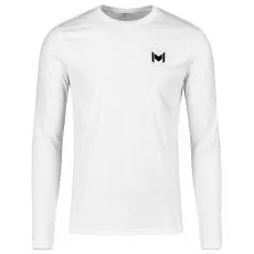 Mouratoglou Langarmshirt Wei&szlig;