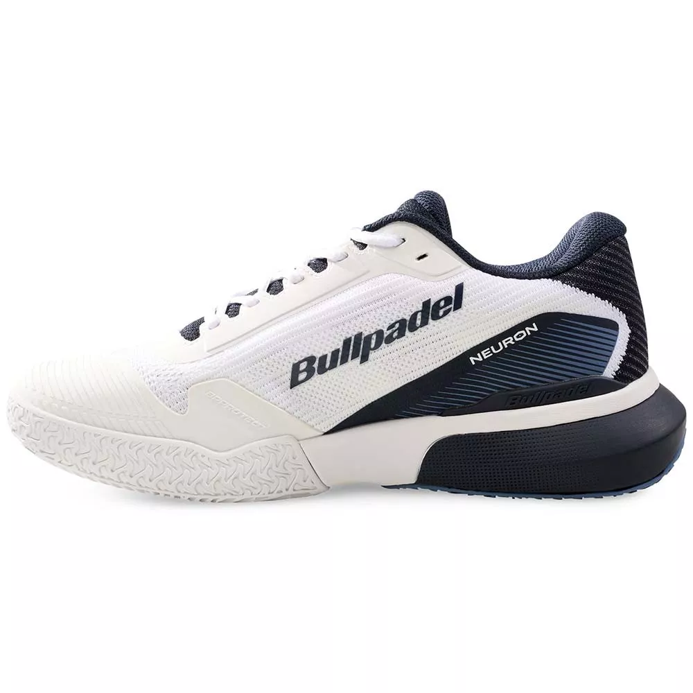 Bullpadel Neuron 26V Padelschuhe Wei&szlig;