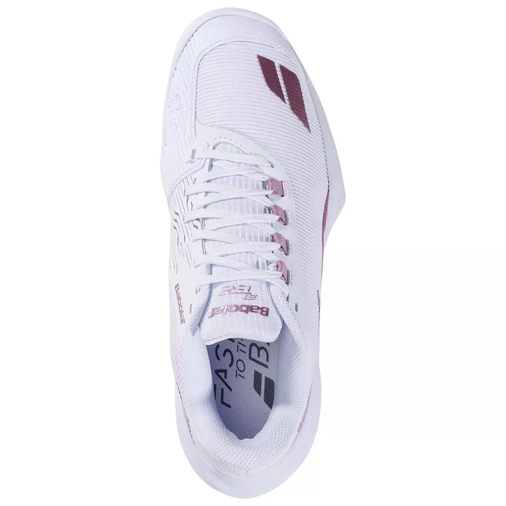 Babolat Jet Tere 2 All Court Tennisschuhe Damen Wei&szlig; / Rosa