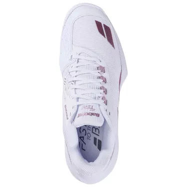 Babolat Jet Tere 2 All Court Tennisschuhe Damen Wei&szlig; / Rosa