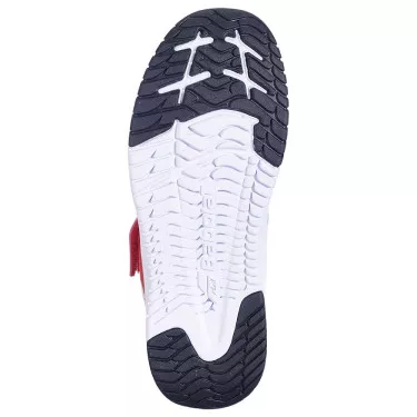 Babolat Pulsion Kid All Court Tennisschuhe Junior Rot / Wei&szlig;