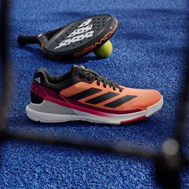 Adidas Crazyquick Boost Padelschuhe Orange / Rot