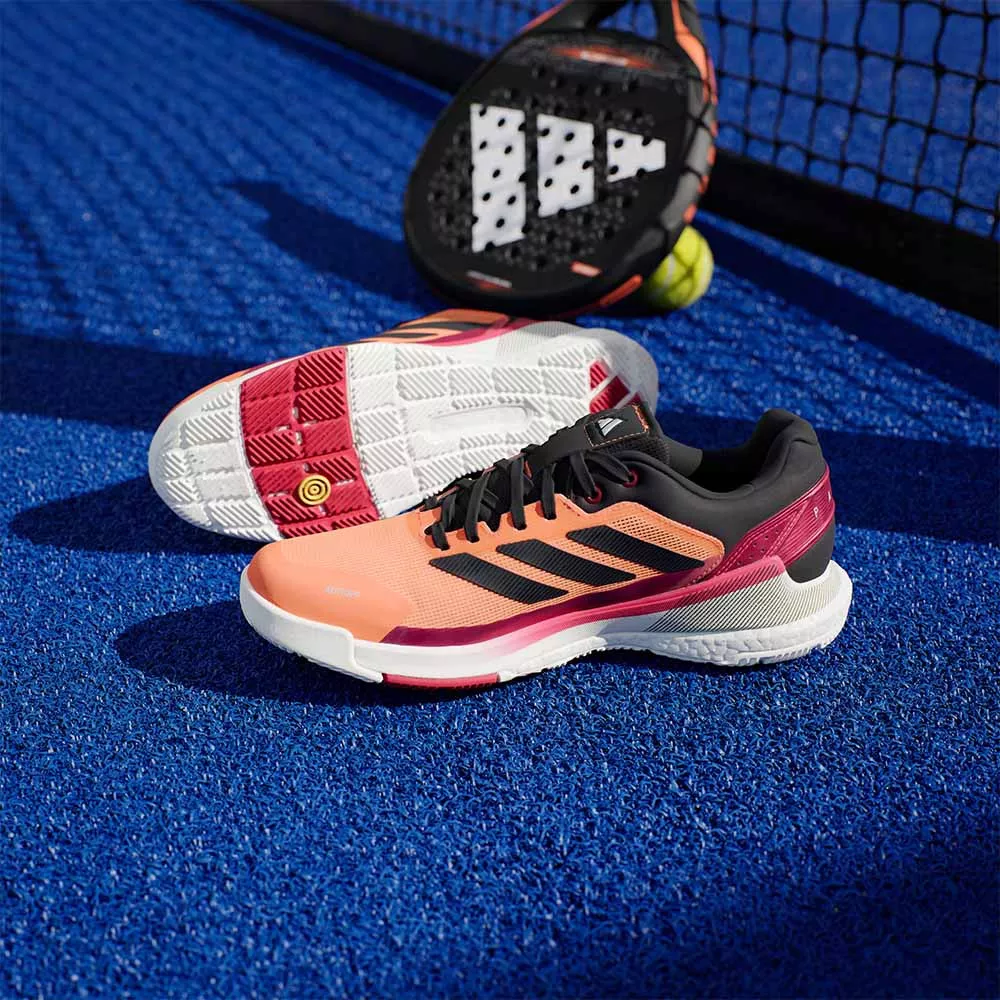 Adidas Crazyquick Boost Padelschuhe Orange / Rot