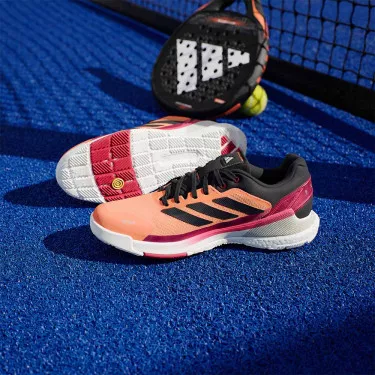 Adidas Crazyquick Boost Padelschuhe Orange / Rot
