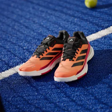 Adidas Crazyquick Boost Padelschuhe Orange / Rot