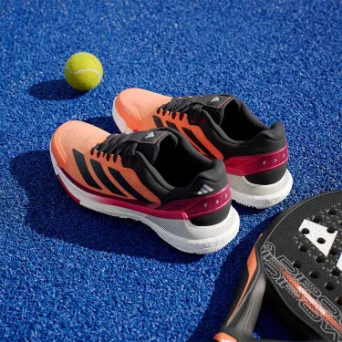 Adidas Crazyquick Boost Padelschuhe Orange / Rot