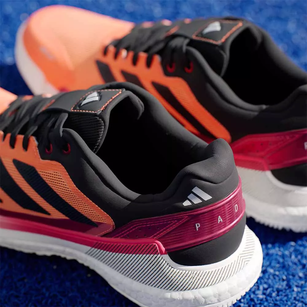 Adidas Crazyquick Boost Padelschuhe Orange / Rot