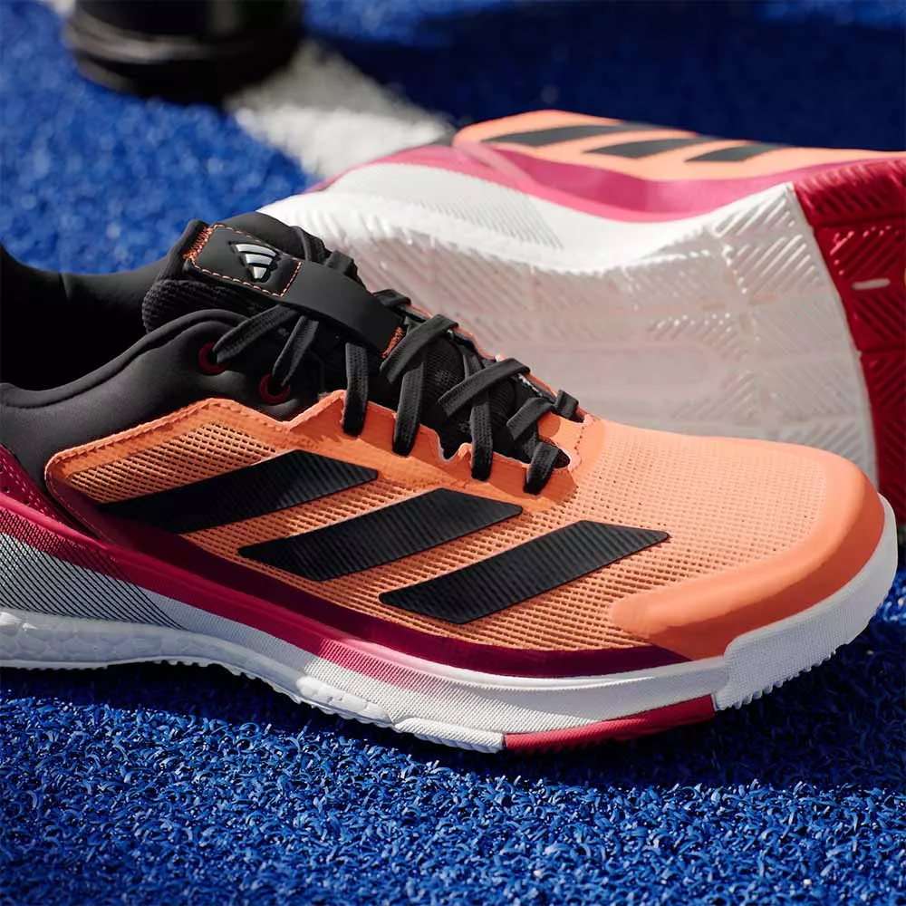 Adidas Crazyquick Boost Padelschuhe Orange / Rot