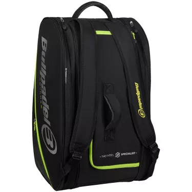 Bullpadel Advance Schl&auml;gertasche (Thermobag) Schwarz / Gr&uuml;n