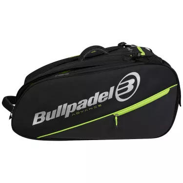 Bullpadel Advance Schl&auml;gertasche (Thermobag) Schwarz / Gr&uuml;n