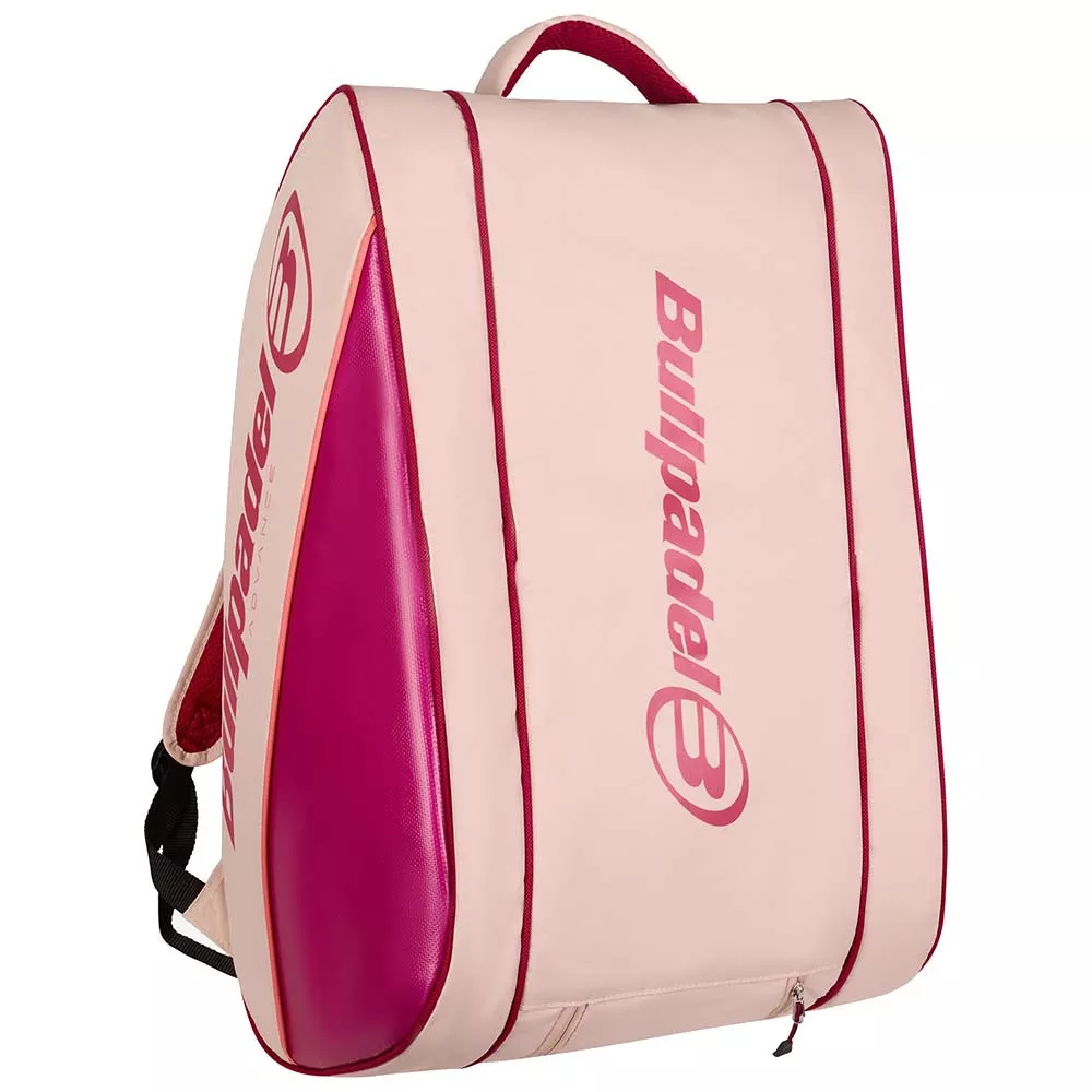 Bullpadel Advance Schl&auml;gertasche (Thermobag) Beige / Rosa