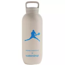 Waterdrop Novak Djokovic Thermo-Trinkflasche 1,4 L Grau