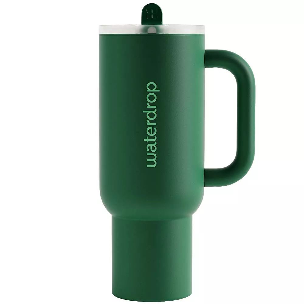 Waterdrop Explorer Thermo-Trinkflasche Waldgr&uuml;n