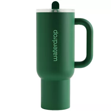 Waterdrop Explorer Thermo-Trinkflasche Waldgr&uuml;n