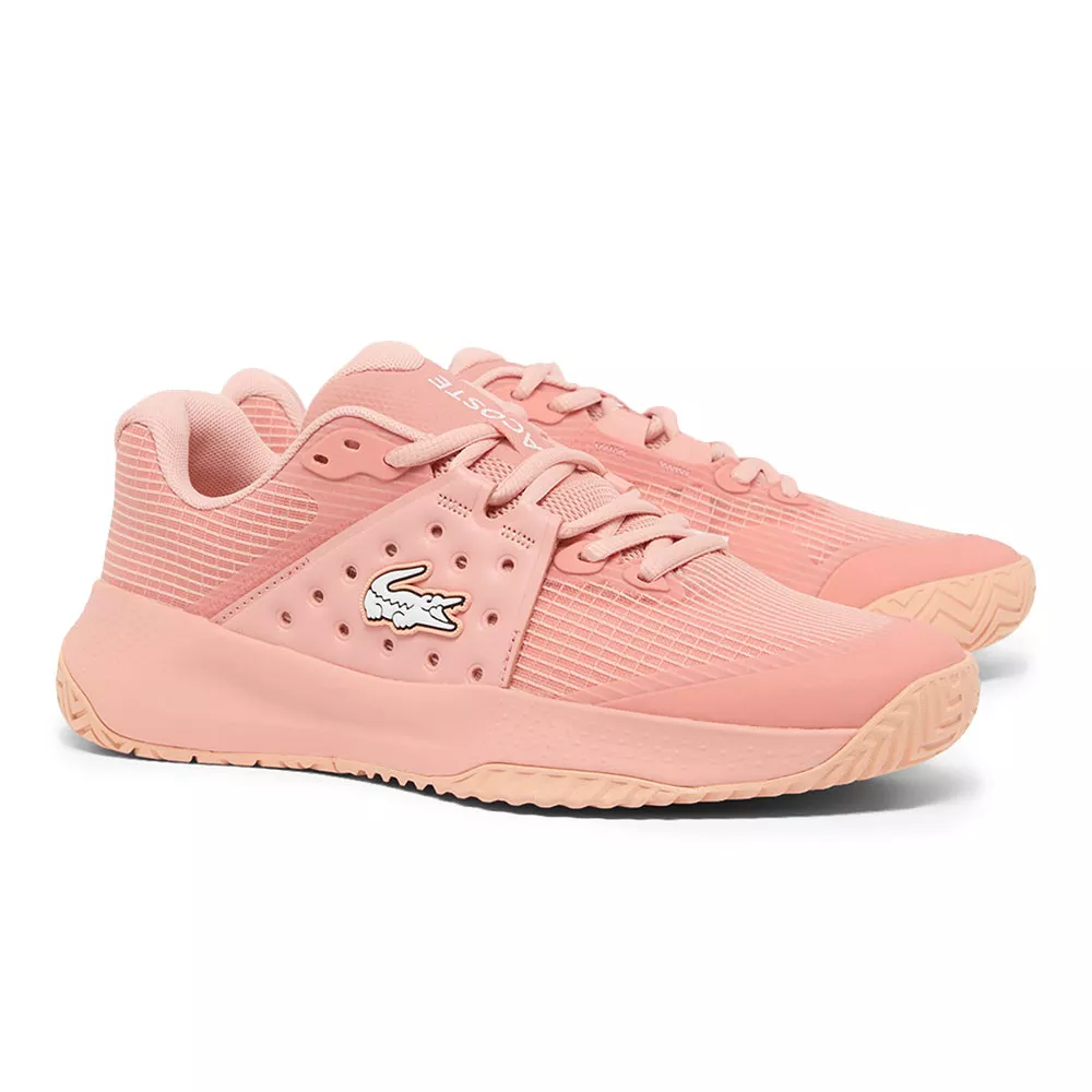 Lacoste Power Serve Tennisschuhe Damen Rosa