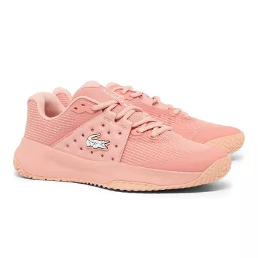 Lacoste Power Serve Tennisschuhe Damen Rosa