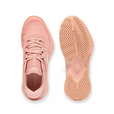 Lacoste Power Serve Tennisschuhe Damen Rosa