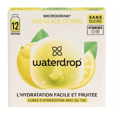 Waterdrop Eistee Zitrone Microdrink 12er-Pack