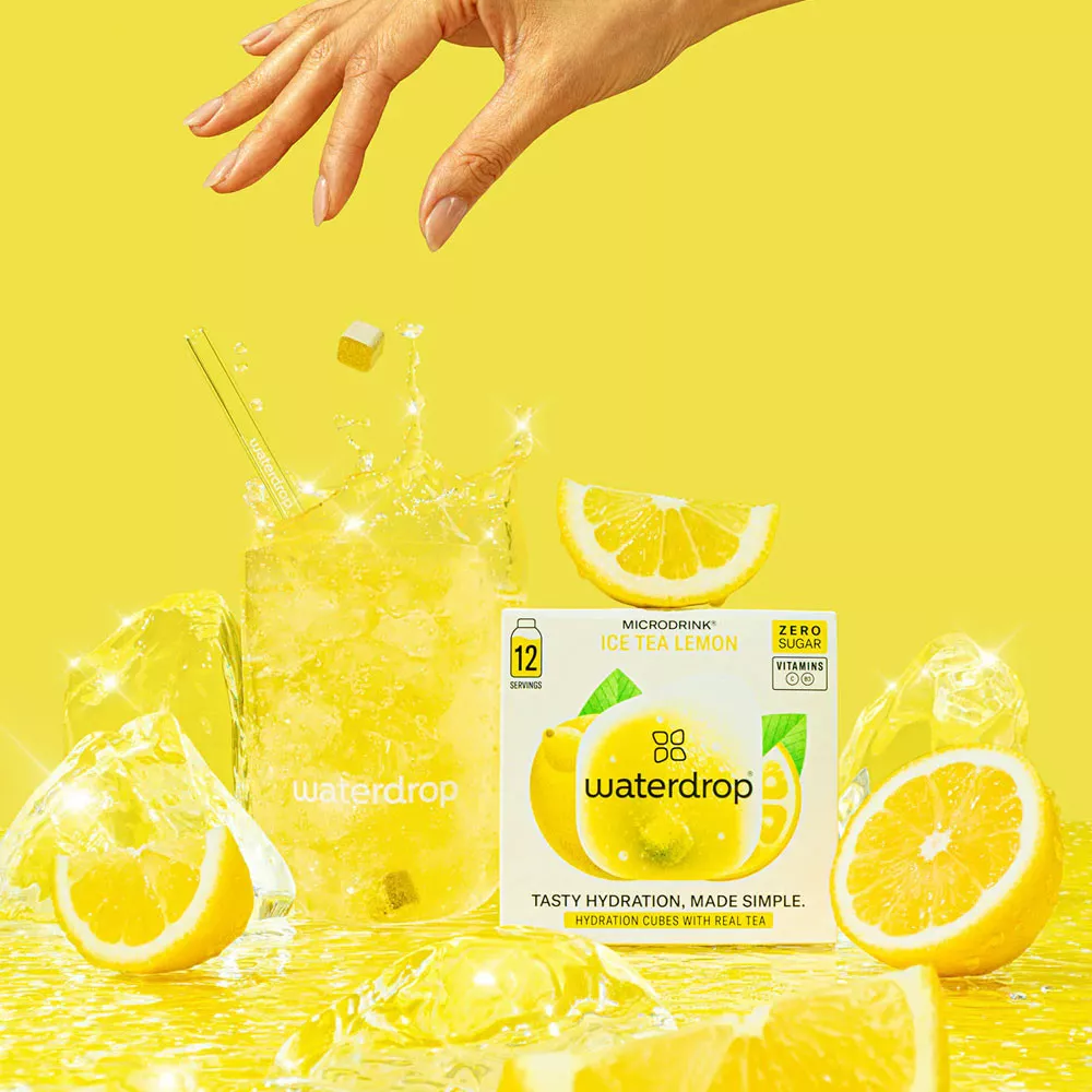 Waterdrop Eistee Zitrone Microdrink 12er-Pack
