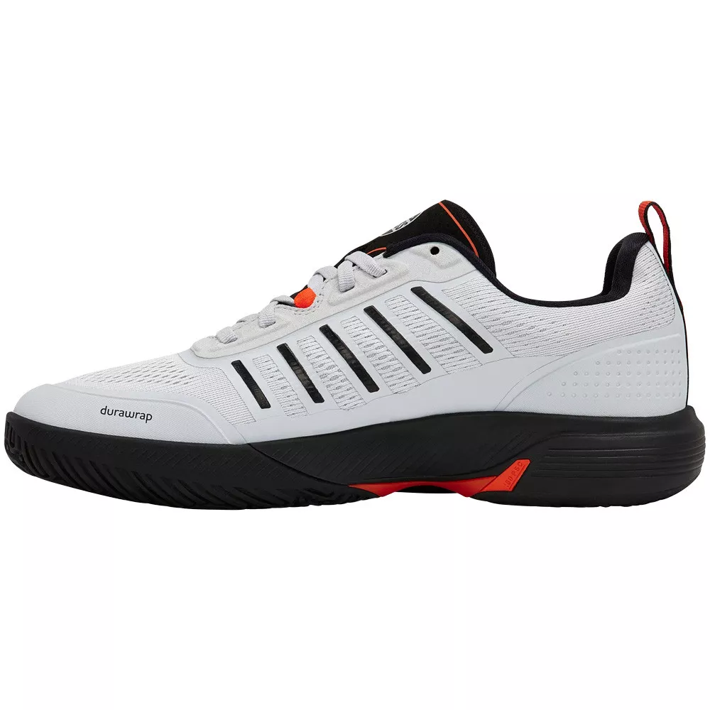 K-Swiss Ultra Court Padelschuhe Grau / Schwarz / Rot