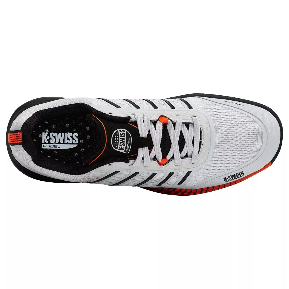 K-Swiss Ultra Court Padelschuhe Grau / Schwarz / Rot