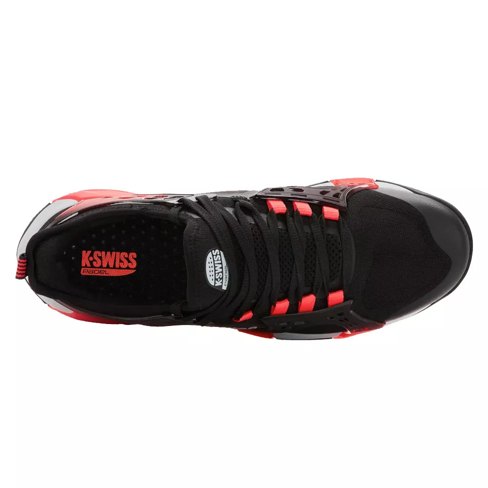 K-Swiss K-Frame Padelschuhe Schwarz / Rot
