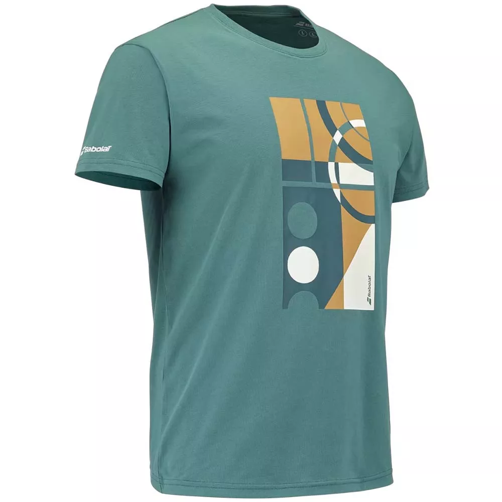 Babolat Exercise Message T-Shirt Gr&uuml;n