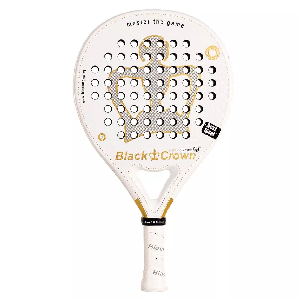 Black Crown Piton White Soft Padelschl&auml;ger