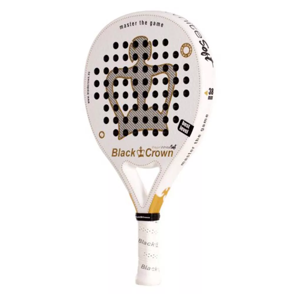 Black Crown Piton White Soft Padelschl&auml;ger