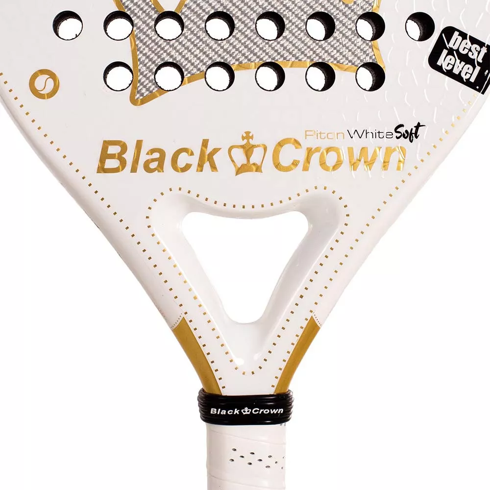 Black Crown Piton White Soft Padelschl&auml;ger
