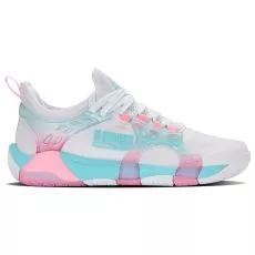 K-Swiss K-Frame Padelschuhe Damen Wei&szlig; / Rosa / Blau