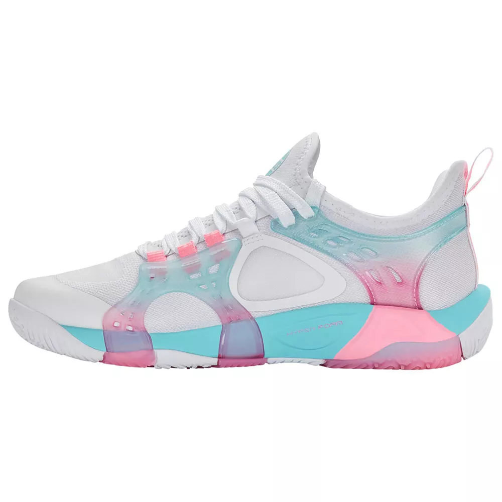 K-Swiss K-Frame Padelschuhe Damen Wei&szlig; / Rosa / Blau