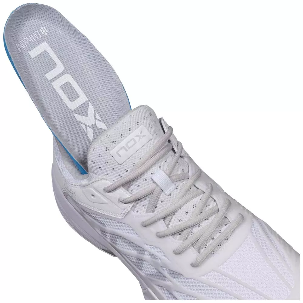 Nox AT10 Lux 2026 Padelschuhe Wei&szlig;