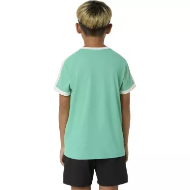 Asics T-Shirt Jungen Gr&uuml;n
