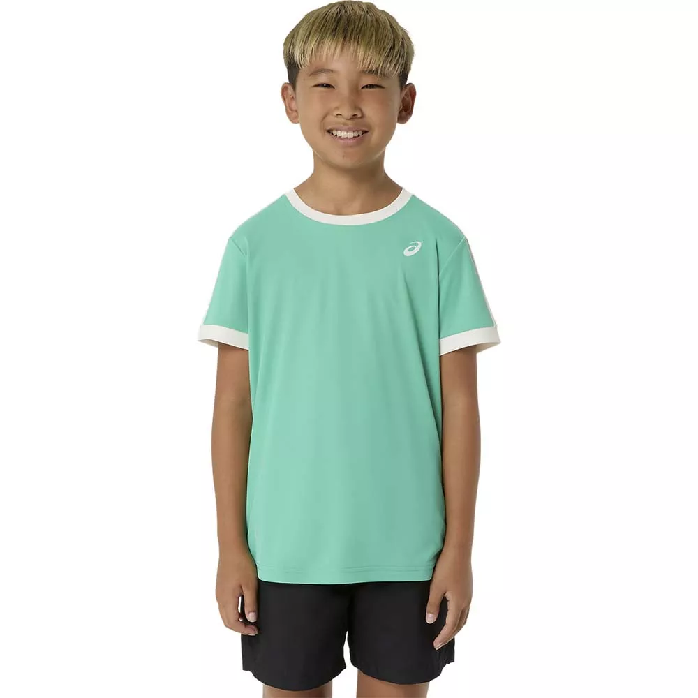 Asics T-Shirt Jungen Gr&uuml;n