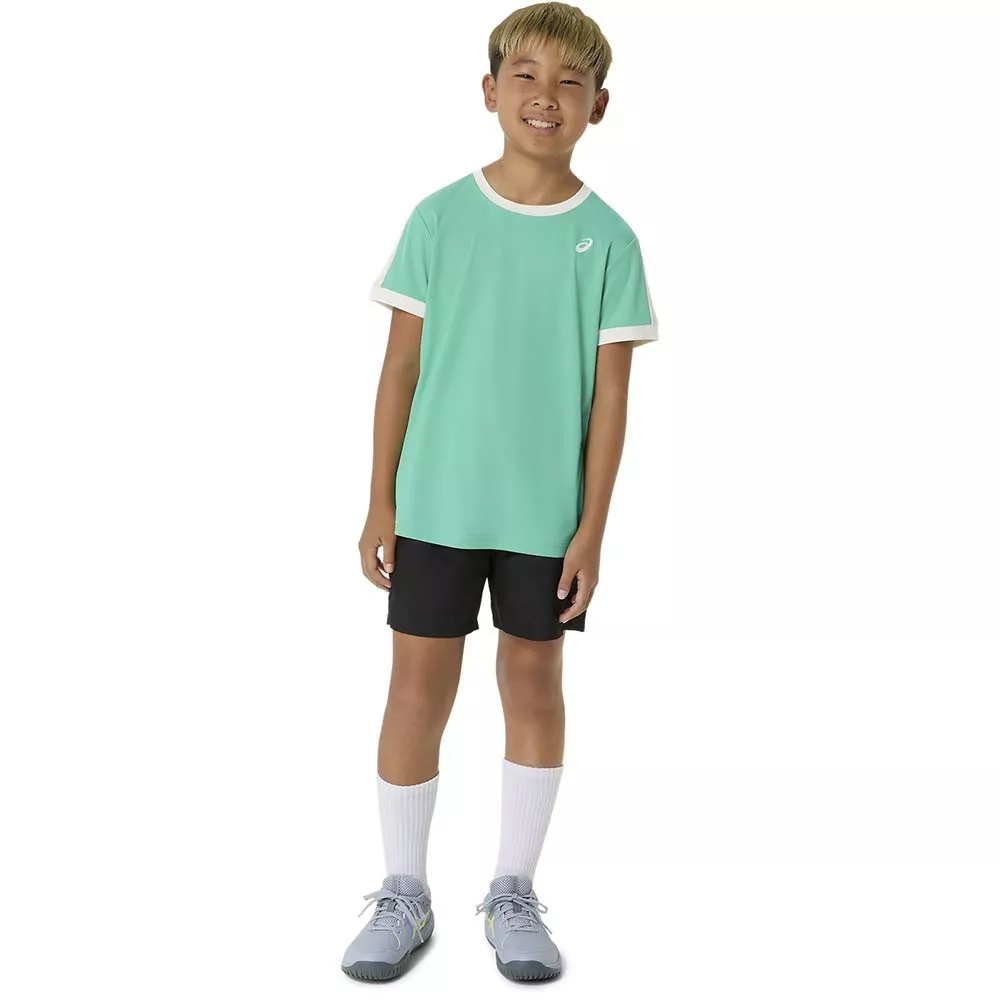 Asics T-Shirt Jungen Gr&uuml;n