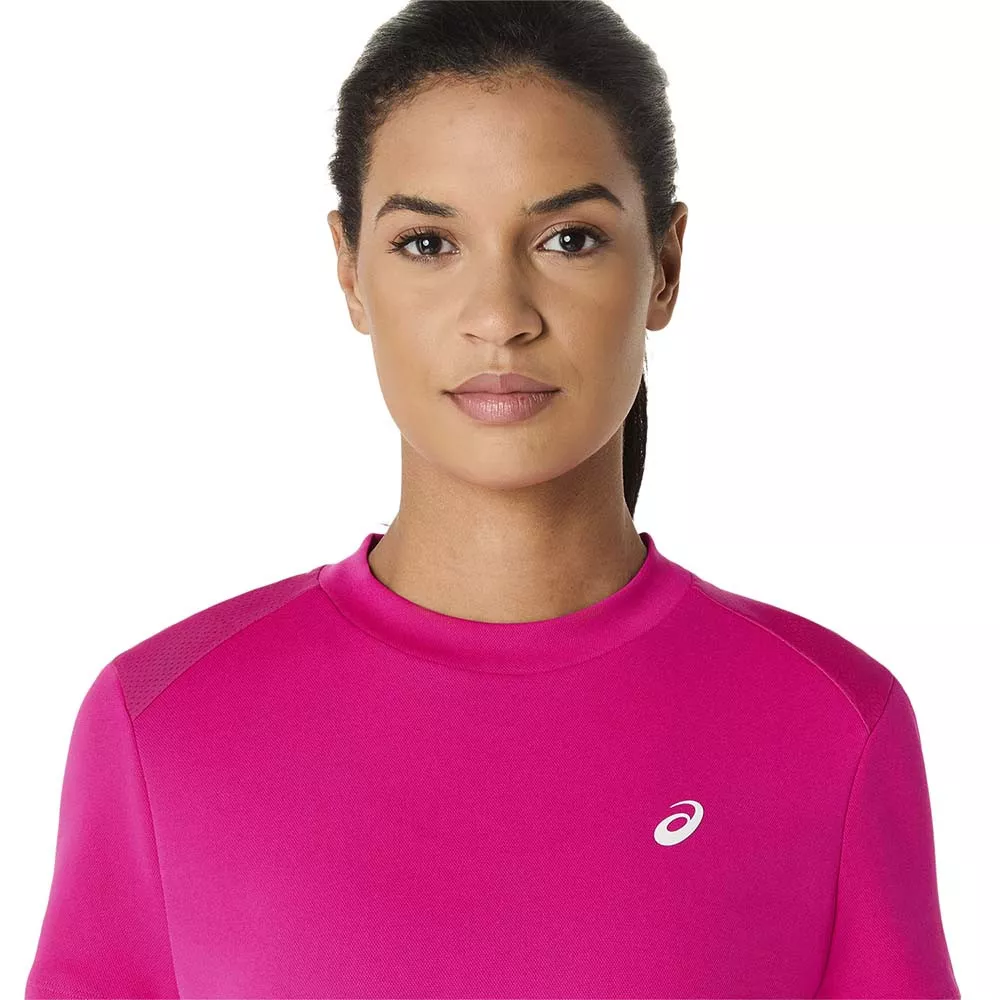 Asics Court SS T-Shirt Damen Rosa