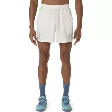 Asics Padel Court Short Creme / Gr&uuml;n