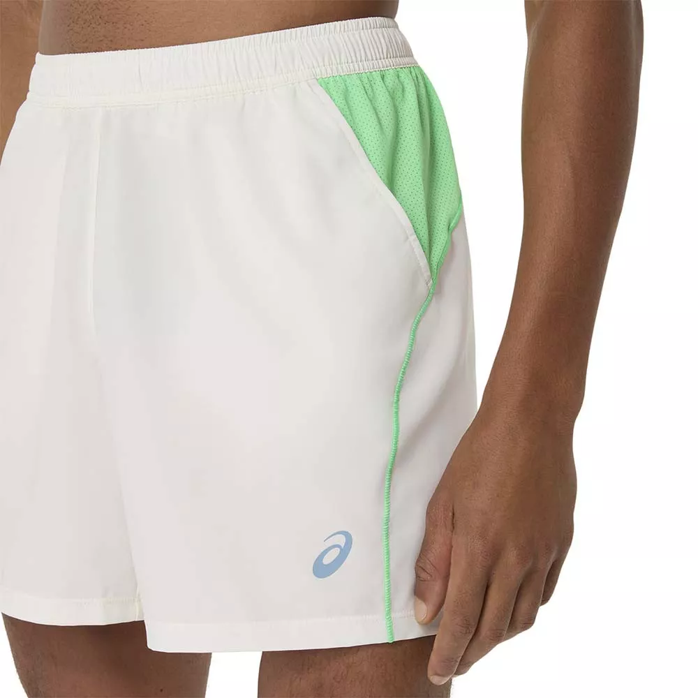 Asics Padel Court Short Creme / Gr&uuml;n