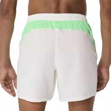 Asics Padel Court Short Creme / Gr&uuml;n