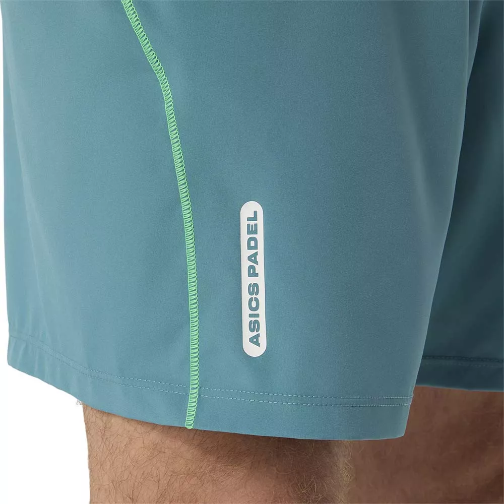 Asics Padel Court Short Gr&uuml;n / Grau
