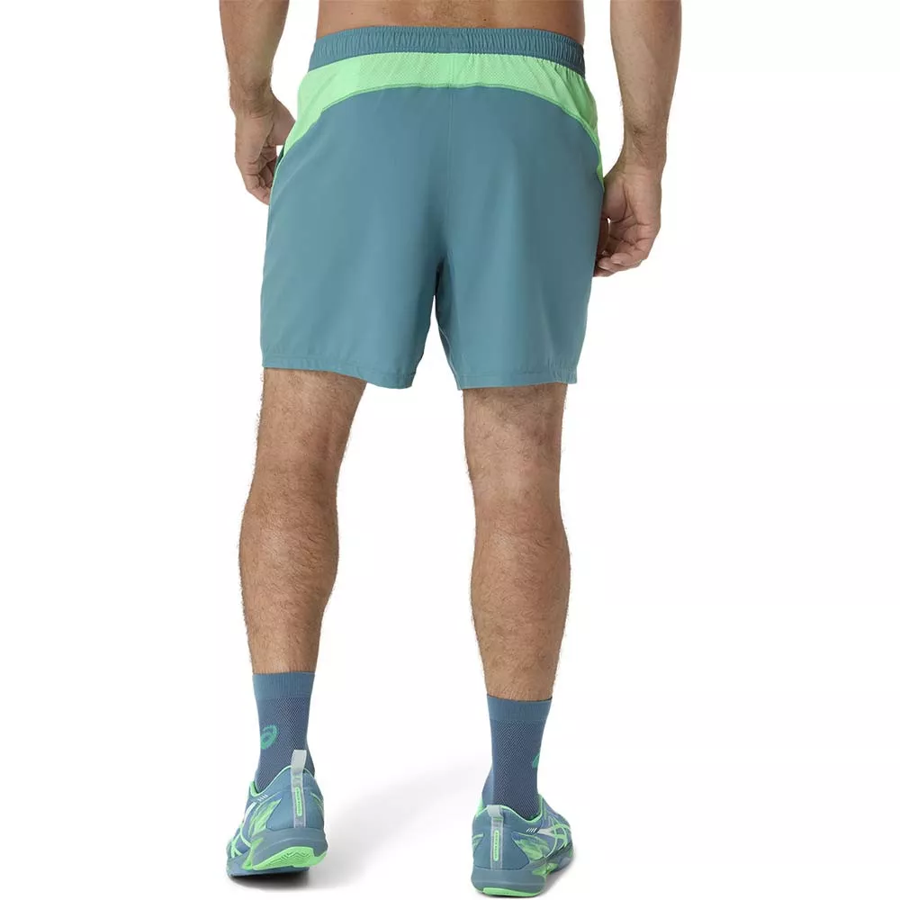Asics Padel Court Short Gr&uuml;n / Grau