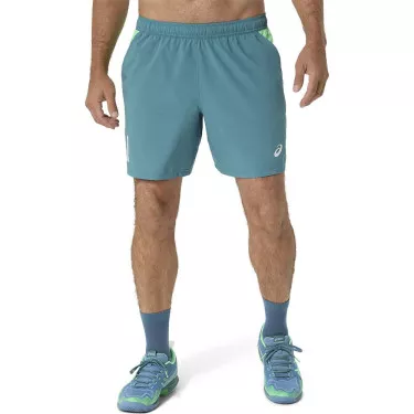 Asics Padel Court Short Gr&uuml;n / Grau