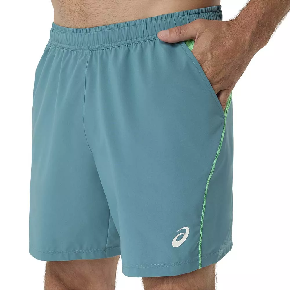 Asics Padel Court Short Gr&uuml;n / Grau