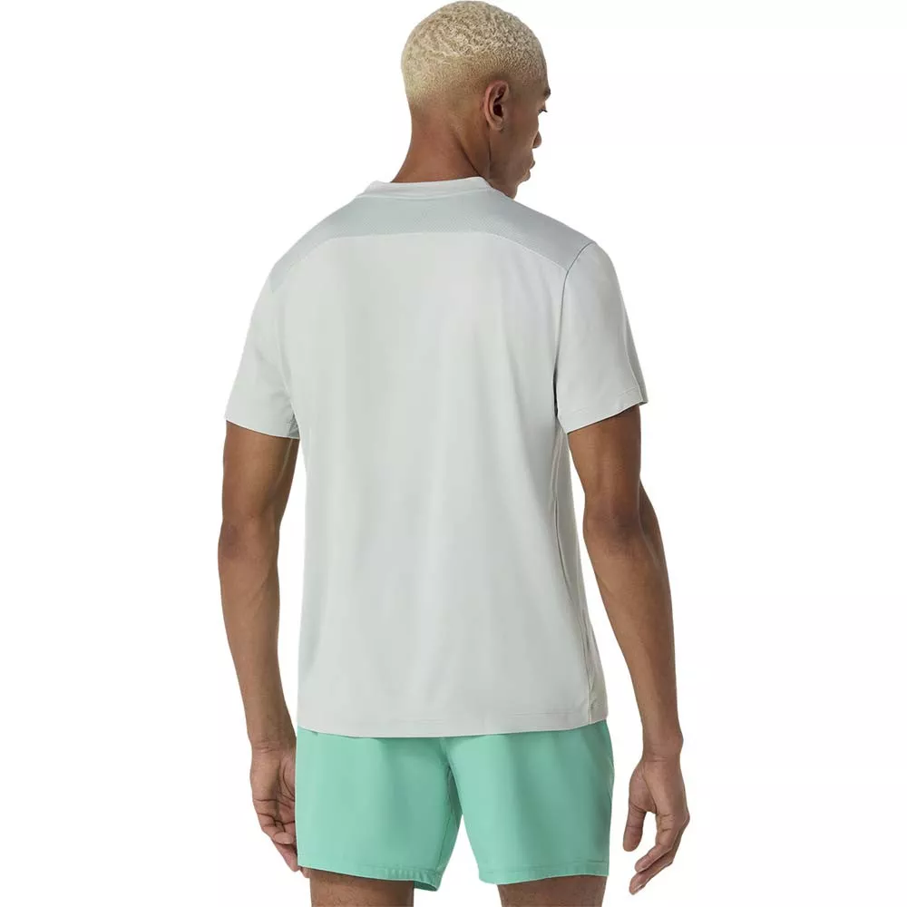 Asics Court SS T-Shirt Grau