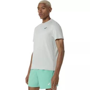 Asics Court SS T-Shirt Grau