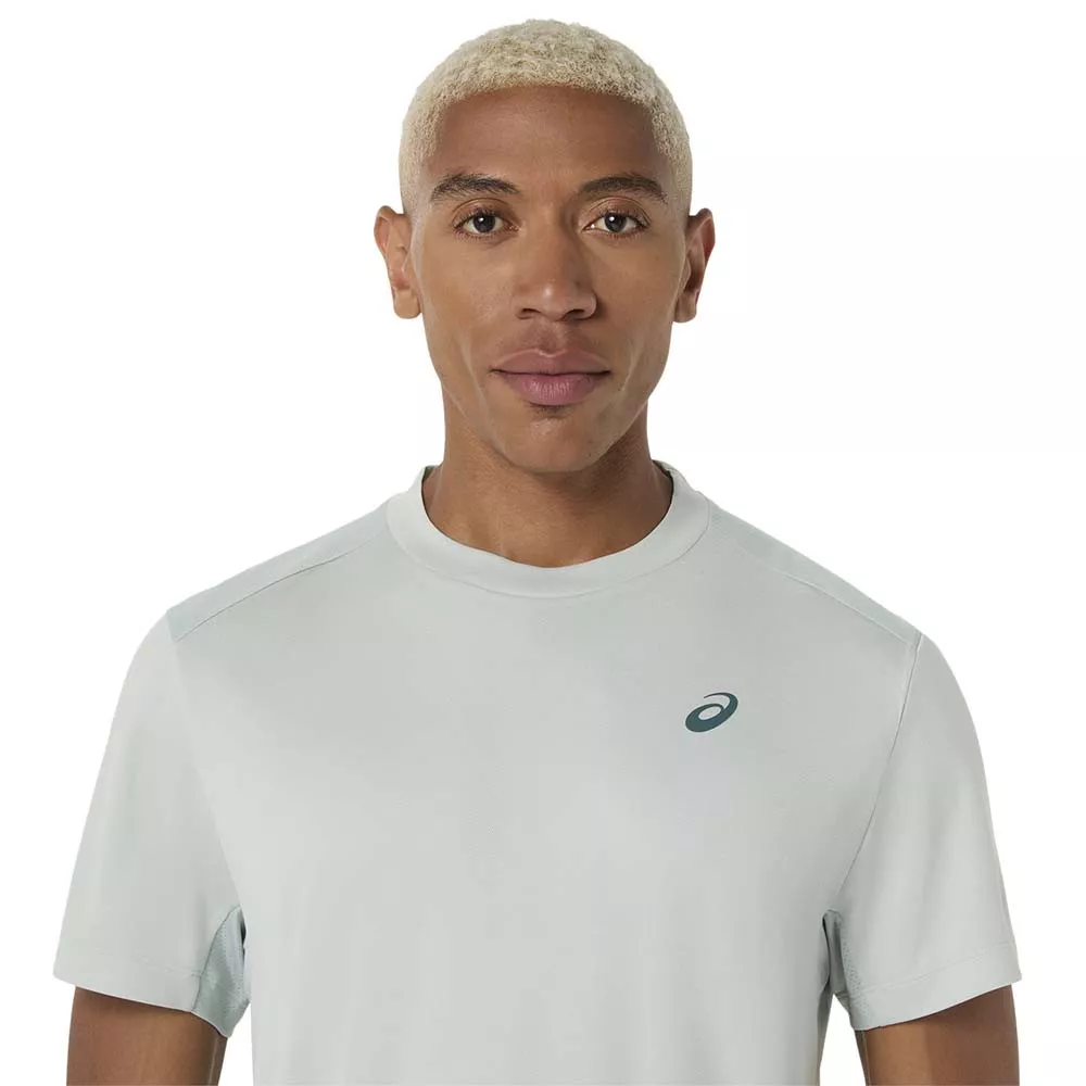 Asics Court SS T-Shirt Grau