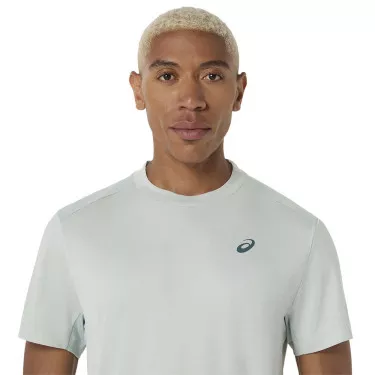 Asics Court SS T-Shirt Grau