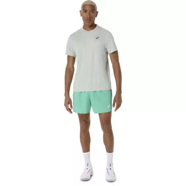 Asics Court SS T-Shirt Grau